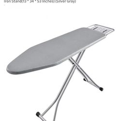 $35 Brand New BKTD Ironing Board, Heat Resistant Cover Iron Board with Steam Rest, Non-Slip Foldable Ironing Stand. Heavy Sturdy Metal Frame Legs Iron