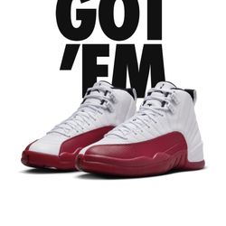 Nike Air Jordan 12 Retro ‘Cherry 2023’ Size  13