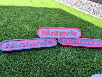 Custom Nintendo Gaming Signs - $80 OBO
