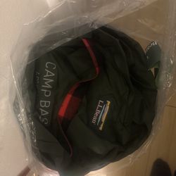 L.L.Bean Flannel Lined Camp Sleeping Bag, 40°
