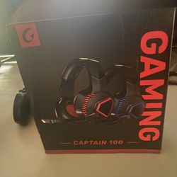 captain 100 gaming head phones 