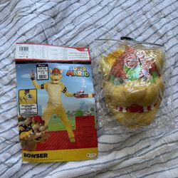 Bowser Costume Adult Medium 