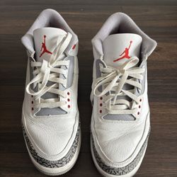 Size 11 - Jordan 3 Retro Mid Fire Red