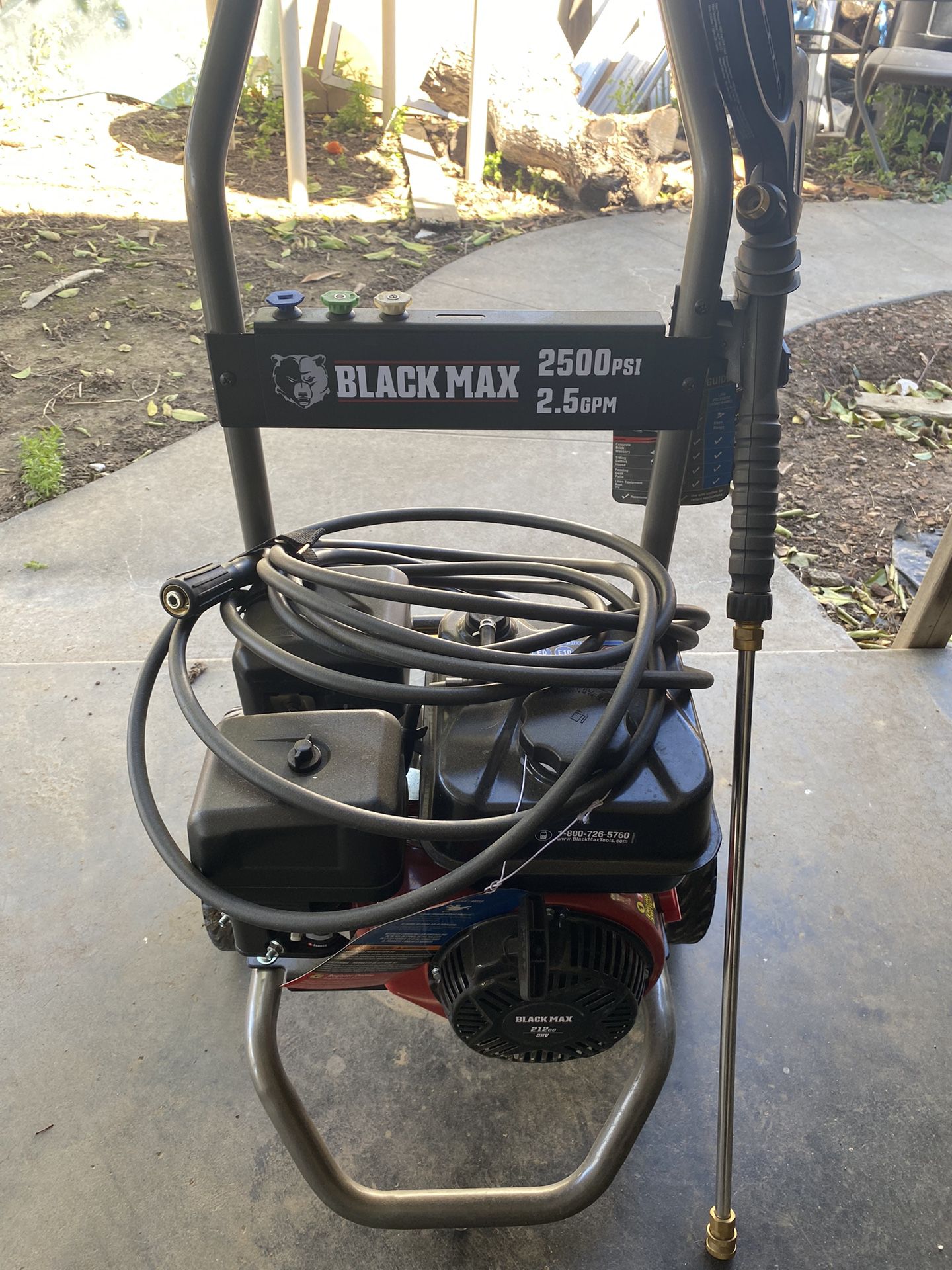 Blackmax  2500 PSI Pressure Washer