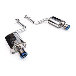 Invidia Q300 Axle-Back Exhaust Rolled Titanium Tips Lexus IS200T