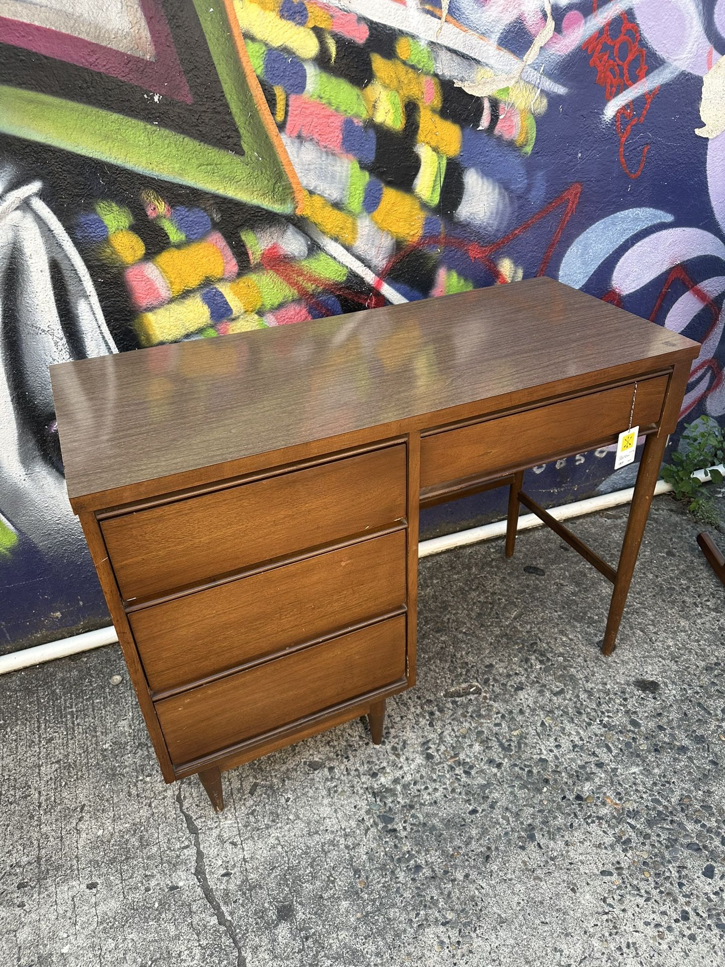 Vintage Wood Laminate Top Desk HLPJH2