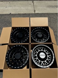 Raceline Ryno 8x170 17” Black Wheels for Ford F250/F350 SuperDuty