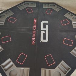 Poker Table Topper & Chip Set