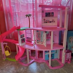 used Barbie Princess House 