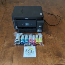Epson EcoTank ET-4850 Wireless Inkjet Printer.