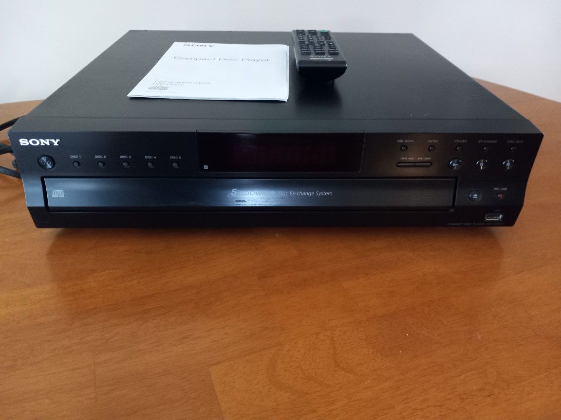 Sony CDP-CE500 CD CHANGER