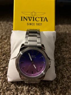 Invicta model 50981 Watch with Purple Gradient Dial