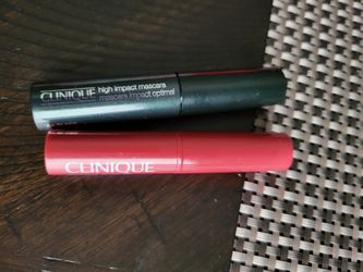Clinique Lipstick And Mascara Set New 