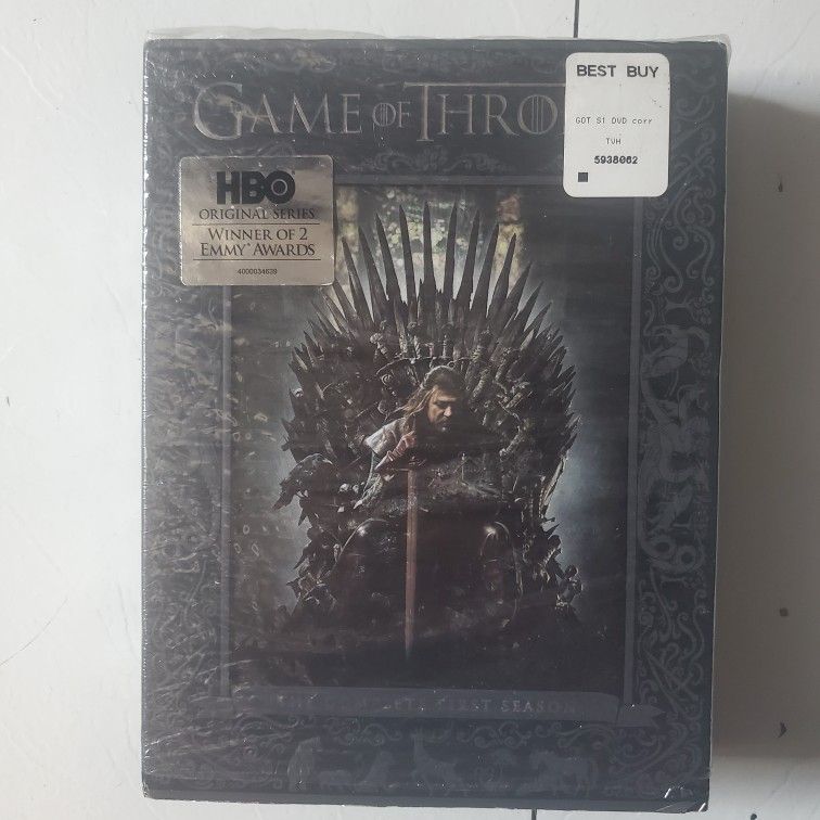 Game Of Thrones Season 1 DVD Set With Guide