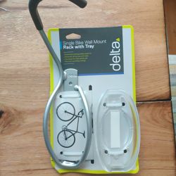Bike Wall Mount Rack with Tray