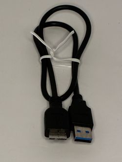 USB 3.0 USB-A Male to Micro-B Male USB Cable, Black (1:1) Less Than 10ft