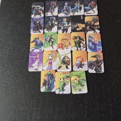 23 pcs Zelda Breath of The Wild Amiibo NFC Game Cards For Switch