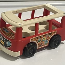 Fisher Price Vintage Bus 