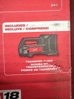 Milwaukee M18 Water Transfer Pump