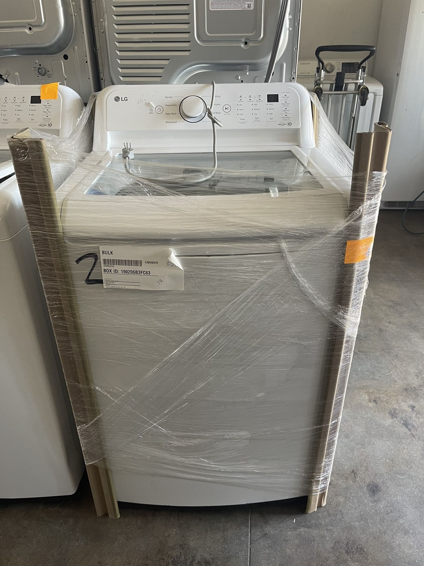 Top Load Washer  With Agitador