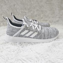 Women's Adidas Cloudfoam Pure Size 8 - White/Gray
