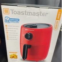 NIB, Firm, Toastmaster 2 Quart Air Fryer (Red,)