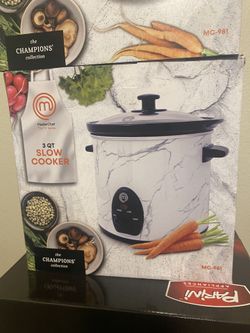 Master Chef 3qt Slow Cooker
