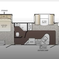 2013 26ft Keystone Outback Travel Trailer 