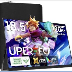 UPERFECT Portable Monitor 17 inch 120HZ 125% sRGB 1080P