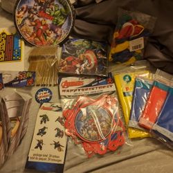 Brand New Avengers Party Supplies And Decoration