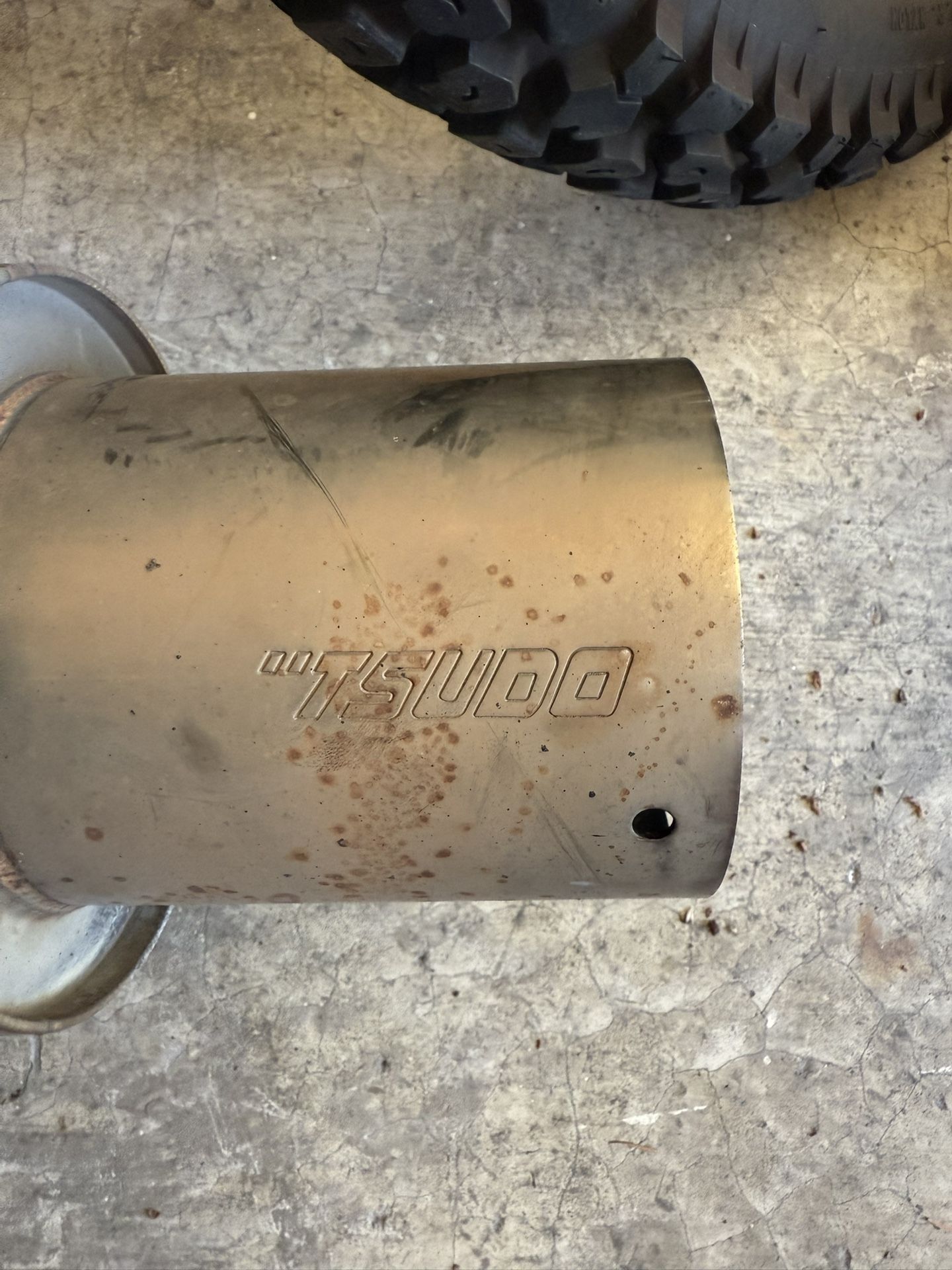 “Tsudo Exhaust Pipe/muffler from 2002 Subaru Impreza