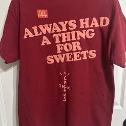 New Travis Scott X McDonald’s  Tee XL. 