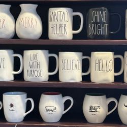 Rae Dunn Ceramic Mugs