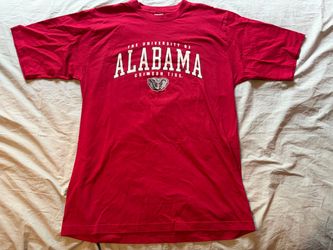 University of Alabama Crimson Tide Red Shirt; Men’s L