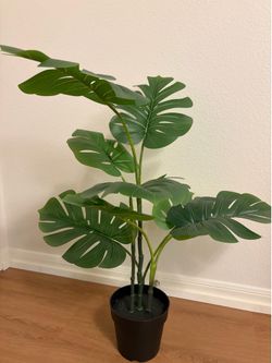 IKEA - FEJKA Artificial potted plant, indoor/outdoor monstera, 7 ½ "