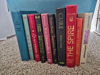 Lot of 10 Mixed Fiction Books