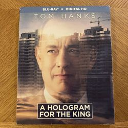 A Hologram for the King Blu Ray SLIPCOVER Tom Hanks