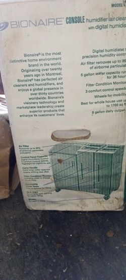 Humidifier With Air Filter