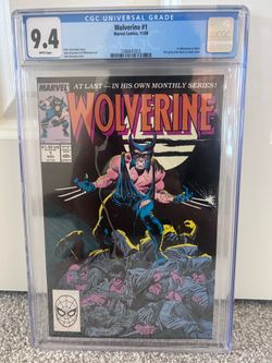 Wolverine #1 CGC 9.4