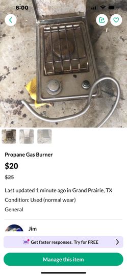 Propane Gas Burner