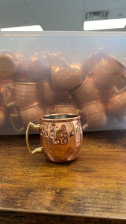 Mini Copper Moscow Mule Mugs