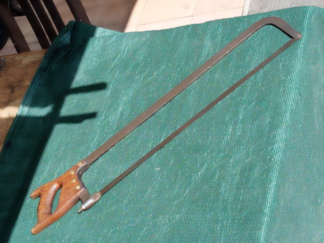 Vintage Henry Disston & Sons #7 Bone / Hack Saw 24 Inch Blade
