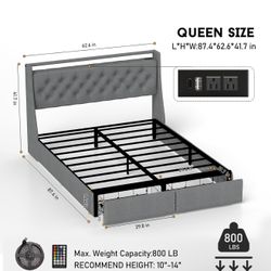 Bed With Storage 