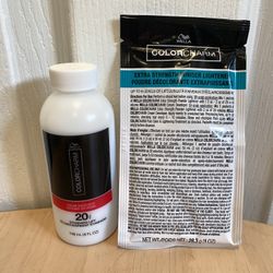 Wella Color Charm Powder Lightener 1 OZ + Cream Developer 4 FL Oz