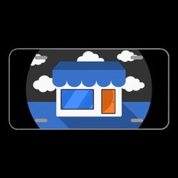 License Plate Novelty Car Front Store Online Store Shop Online Shop