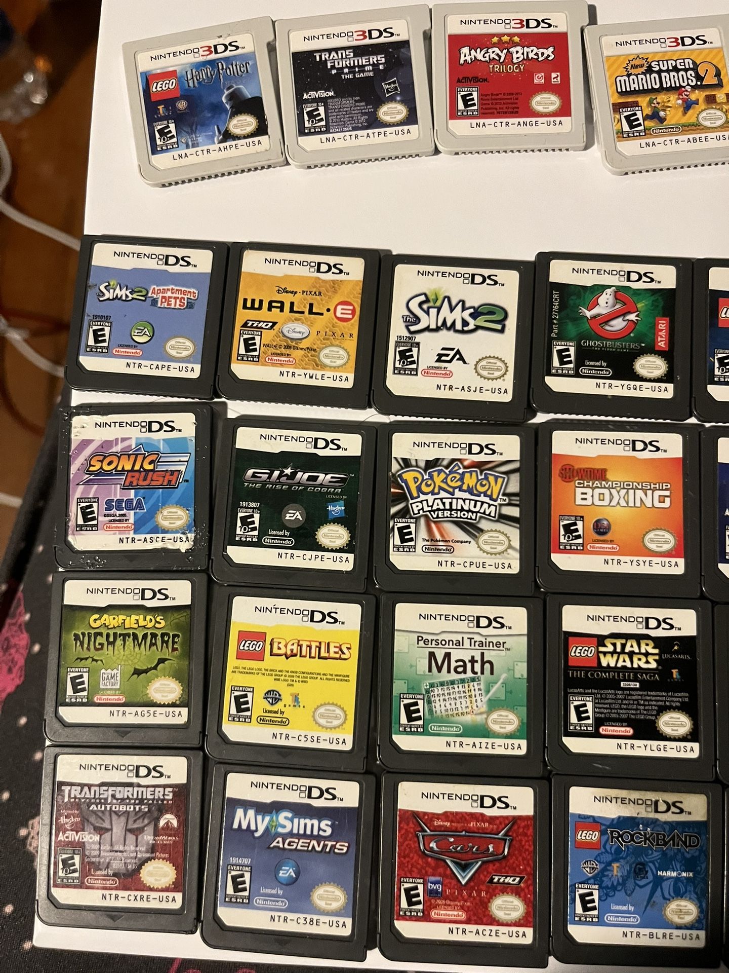 DS and 3DS Games