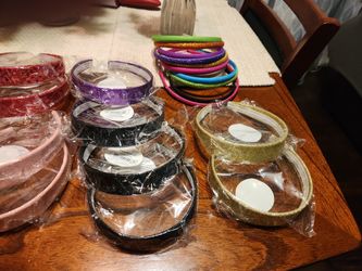 Glitter Headbands LG $2, Small $1 Each
