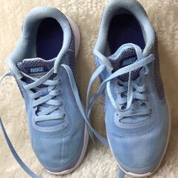 NIKE KIDS ‘GRADE SCHOOL REVOLUTION 3 Running Shoes Blue/WHITE SIZE 3.5Y