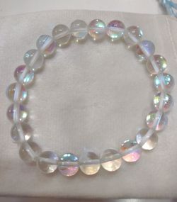 Clear Quartz Angel Aura Bracelet