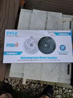 I'm selling some new door speakers, still in the box.